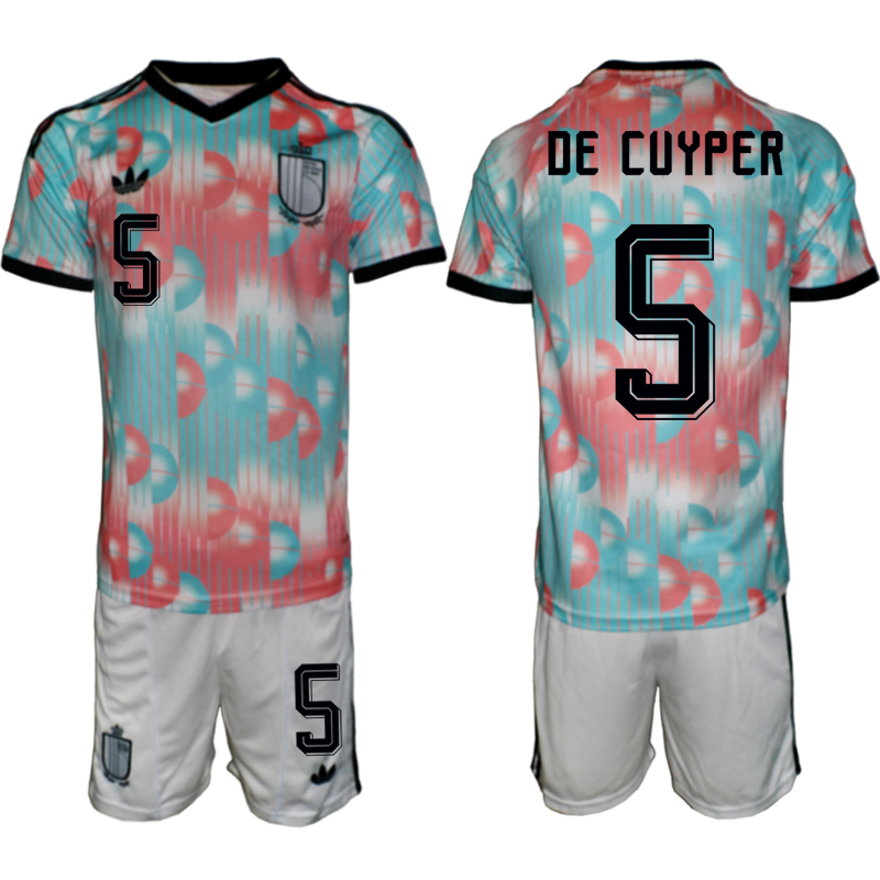 Men Belgium away 2026 World Cup soccer jersey 90172051